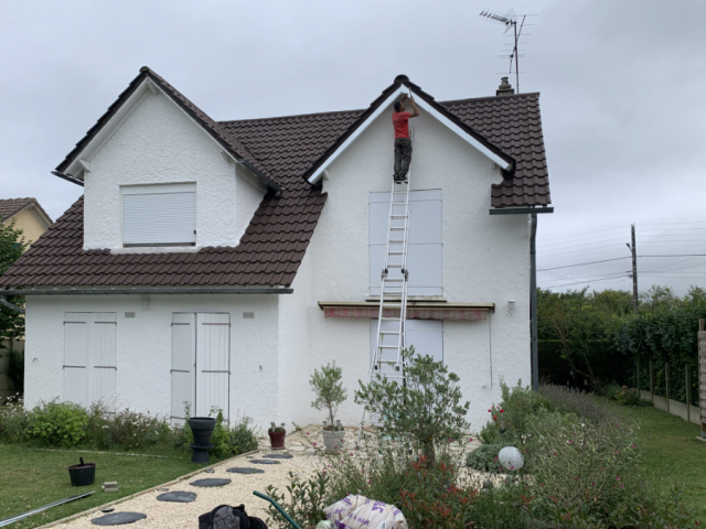 travaux peinture toiture et étanchéité pose de la zinguerie