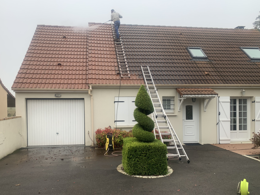 nettoyage-toits en tuiles